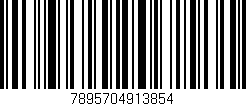 Código de barras (EAN, GTIN, SKU, ISBN): '7895704913854'