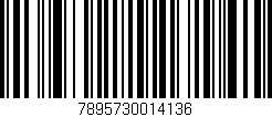 Código de barras (EAN, GTIN, SKU, ISBN): '7895730014136'