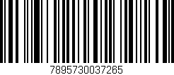 Código de barras (EAN, GTIN, SKU, ISBN): '7895730037265'