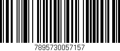 Código de barras (EAN, GTIN, SKU, ISBN): '7895730057157'