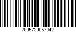 Código de barras (EAN, GTIN, SKU, ISBN): '7895730057942'