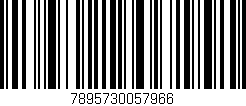 Código de barras (EAN, GTIN, SKU, ISBN): '7895730057966'