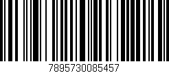 Código de barras (EAN, GTIN, SKU, ISBN): '7895730085457'