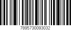 Código de barras (EAN, GTIN, SKU, ISBN): '7895730093032'