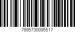 Código de barras (EAN, GTIN, SKU, ISBN): '7895730095517'