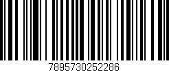 Código de barras (EAN, GTIN, SKU, ISBN): '7895730252286'