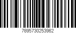 Código de barras (EAN, GTIN, SKU, ISBN): '7895730253962'