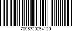 Código de barras (EAN, GTIN, SKU, ISBN): '7895730254129'