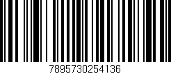 Código de barras (EAN, GTIN, SKU, ISBN): '7895730254136'