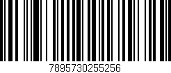 Código de barras (EAN, GTIN, SKU, ISBN): '7895730255256'