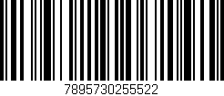 Código de barras (EAN, GTIN, SKU, ISBN): '7895730255522'