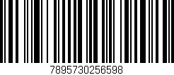 Código de barras (EAN, GTIN, SKU, ISBN): '7895730256598'