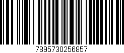Código de barras (EAN, GTIN, SKU, ISBN): '7895730256857'