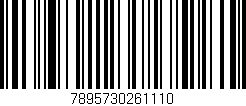 Código de barras (EAN, GTIN, SKU, ISBN): '7895730261110'