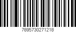 Código de barras (EAN, GTIN, SKU, ISBN): '7895730271218'