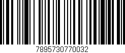 Código de barras (EAN, GTIN, SKU, ISBN): '7895730770032'