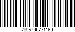 Código de barras (EAN, GTIN, SKU, ISBN): '7895730771169'