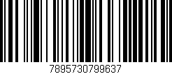 Código de barras (EAN, GTIN, SKU, ISBN): '7895730799637'