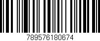 Código de barras (EAN, GTIN, SKU, ISBN): '789576180674'