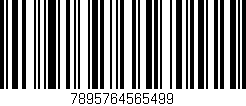 Código de barras (EAN, GTIN, SKU, ISBN): '7895764565499'