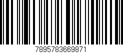 Código de barras (EAN, GTIN, SKU, ISBN): '7895783669871'
