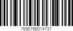 Código de barras (EAN, GTIN, SKU, ISBN): '7895788014737'