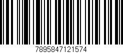 Código de barras (EAN, GTIN, SKU, ISBN): '7895847121574'