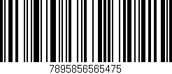 Código de barras (EAN, GTIN, SKU, ISBN): '7895856565475'