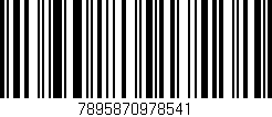 Código de barras (EAN, GTIN, SKU, ISBN): '7895870978541'