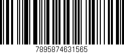 Código de barras (EAN, GTIN, SKU, ISBN): '7895874631565'