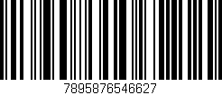 Código de barras (EAN, GTIN, SKU, ISBN): '7895876546627'