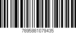 Código de barras (EAN, GTIN, SKU, ISBN): '7895881079435'