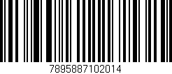 Código de barras (EAN, GTIN, SKU, ISBN): '7895887102014'