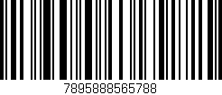 Código de barras (EAN, GTIN, SKU, ISBN): '7895888565788'