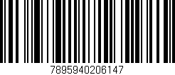 Código de barras (EAN, GTIN, SKU, ISBN): '7895940206147'