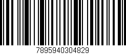 Código de barras (EAN, GTIN, SKU, ISBN): '7895940304829'