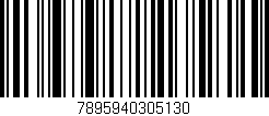 Código de barras (EAN, GTIN, SKU, ISBN): '7895940305130'