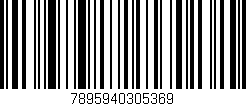 Código de barras (EAN, GTIN, SKU, ISBN): '7895940305369'