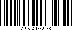 Código de barras (EAN, GTIN, SKU, ISBN): '7895940662066'