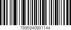 Código de barras (EAN, GTIN, SKU, ISBN): '7895940801144'
