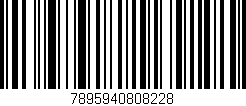 Código de barras (EAN, GTIN, SKU, ISBN): '7895940808228'
