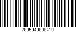 Código de barras (EAN, GTIN, SKU, ISBN): '7895940808419'