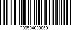 Código de barras (EAN, GTIN, SKU, ISBN): '7895940808631'
