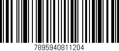 Código de barras (EAN, GTIN, SKU, ISBN): '7895940811204'