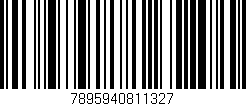 Código de barras (EAN, GTIN, SKU, ISBN): '7895940811327'