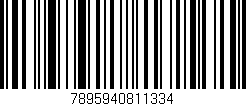 Código de barras (EAN, GTIN, SKU, ISBN): '7895940811334'