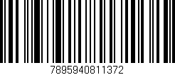 Código de barras (EAN, GTIN, SKU, ISBN): '7895940811372'