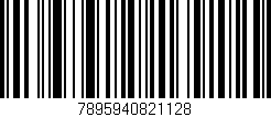 Código de barras (EAN, GTIN, SKU, ISBN): '7895940821128'