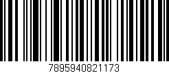 Código de barras (EAN, GTIN, SKU, ISBN): '7895940821173'