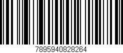 Código de barras (EAN, GTIN, SKU, ISBN): '7895940828264'